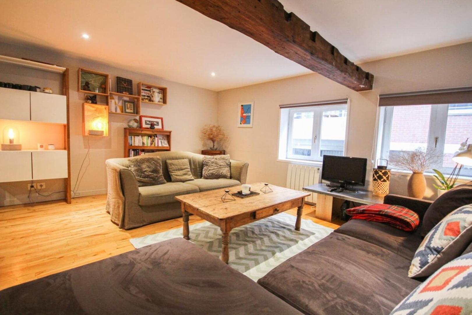 Duplex In The Heart Of Old Lille Terrace + Parking Apartamento Exterior foto