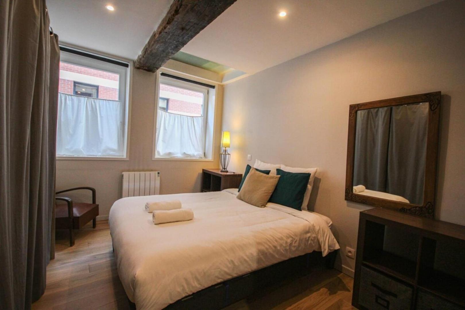 Duplex In The Heart Of Old Lille Terrace + Parking Apartamento Exterior foto